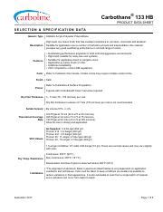 carbothane 133 data sheet.